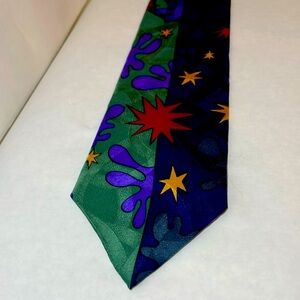Tie by Max Raab in the sprit of Henri Matisse